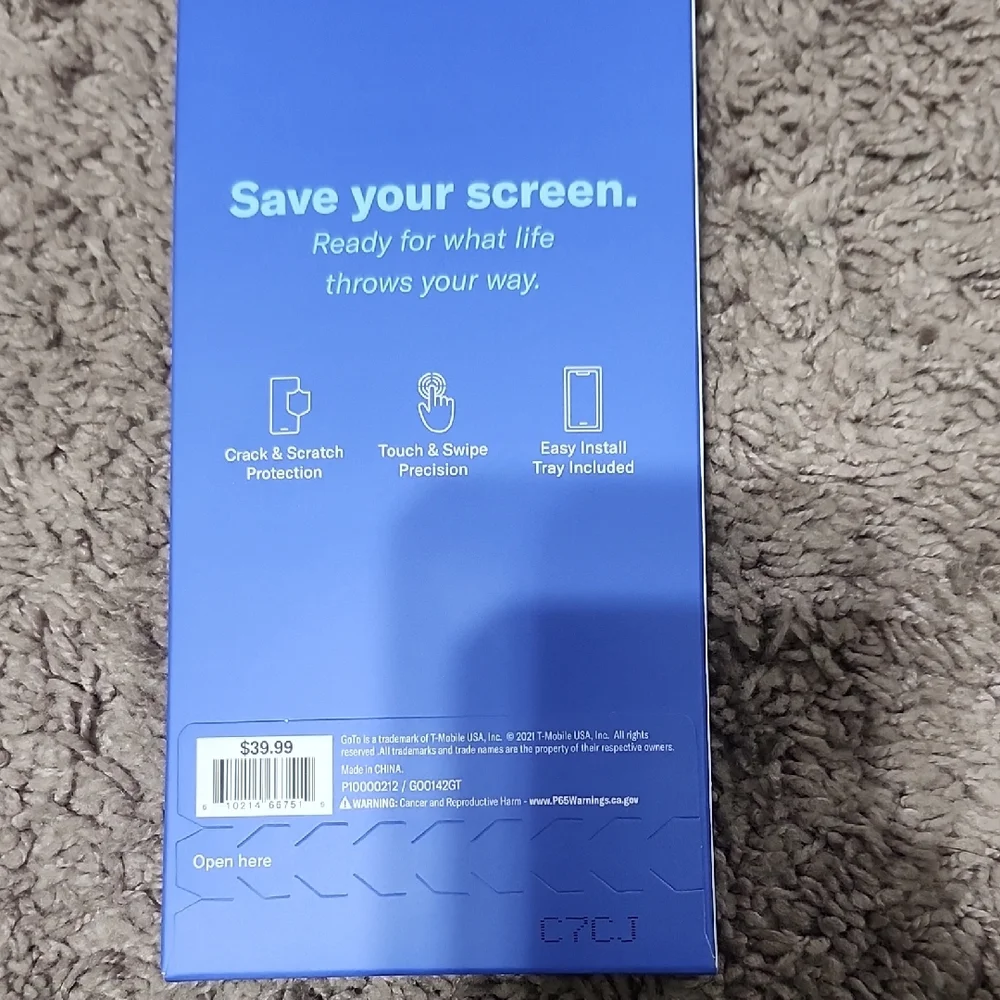 Tempered Glass Screen Protector for Samsung Galaxy S21 5G - Clear Qty 2